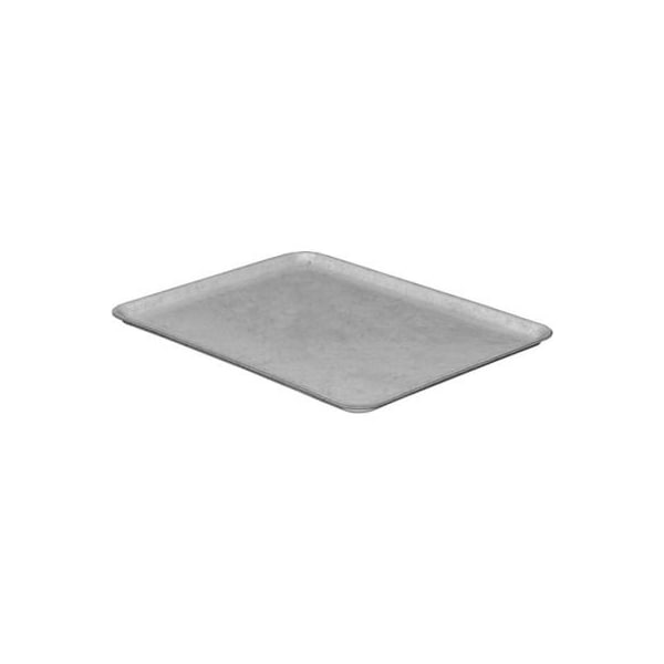 Mfg Tray Nestable Lid For Storage Tote, 12-3/8 in L x 9-3/4 in W, Gray, Fiberglass 9301185136 - main